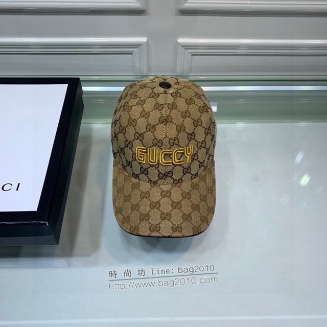 Gucci男女同款帽子 古馳立體刺繡棒球帽鴨舌帽  mm1732